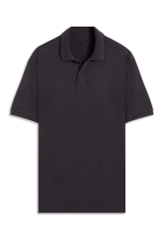 Polo Piquet Washed Ellus Plumbo
