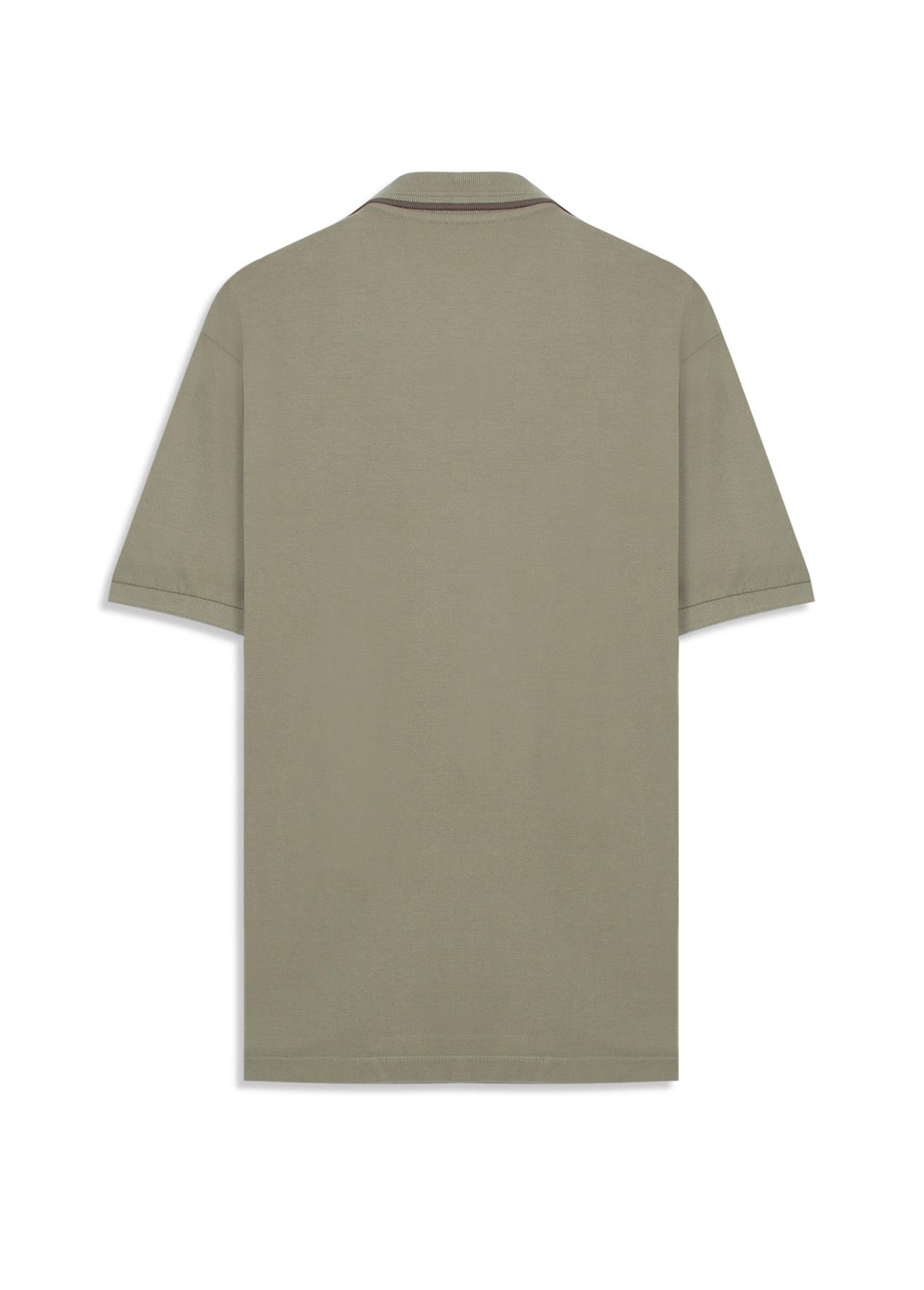 Polo Piquet Washed Ellus Silver