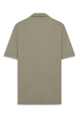 Polo Piquet Washed Ellus Silver