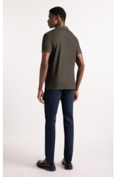 Polo Rib Fine Ellus Classic Floresta