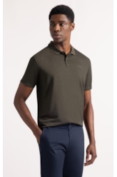 Polo Rib Fine Ellus Classic Floresta