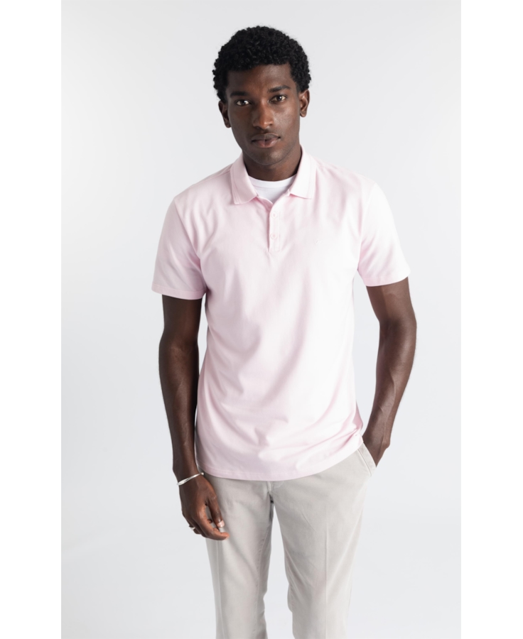 Polo Ribbed Knit Rosa