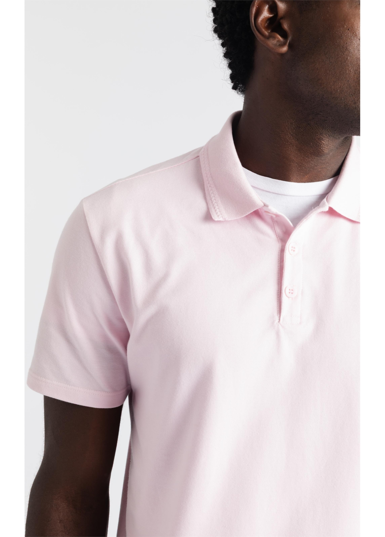 Polo Ribbed Knit Rosa