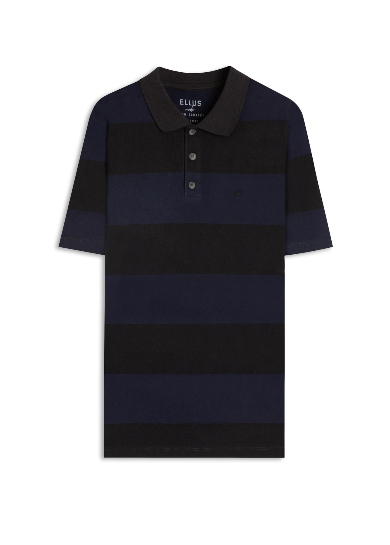Polo Rugby Bold Stripes Easa Classic Mc Purple Blue
