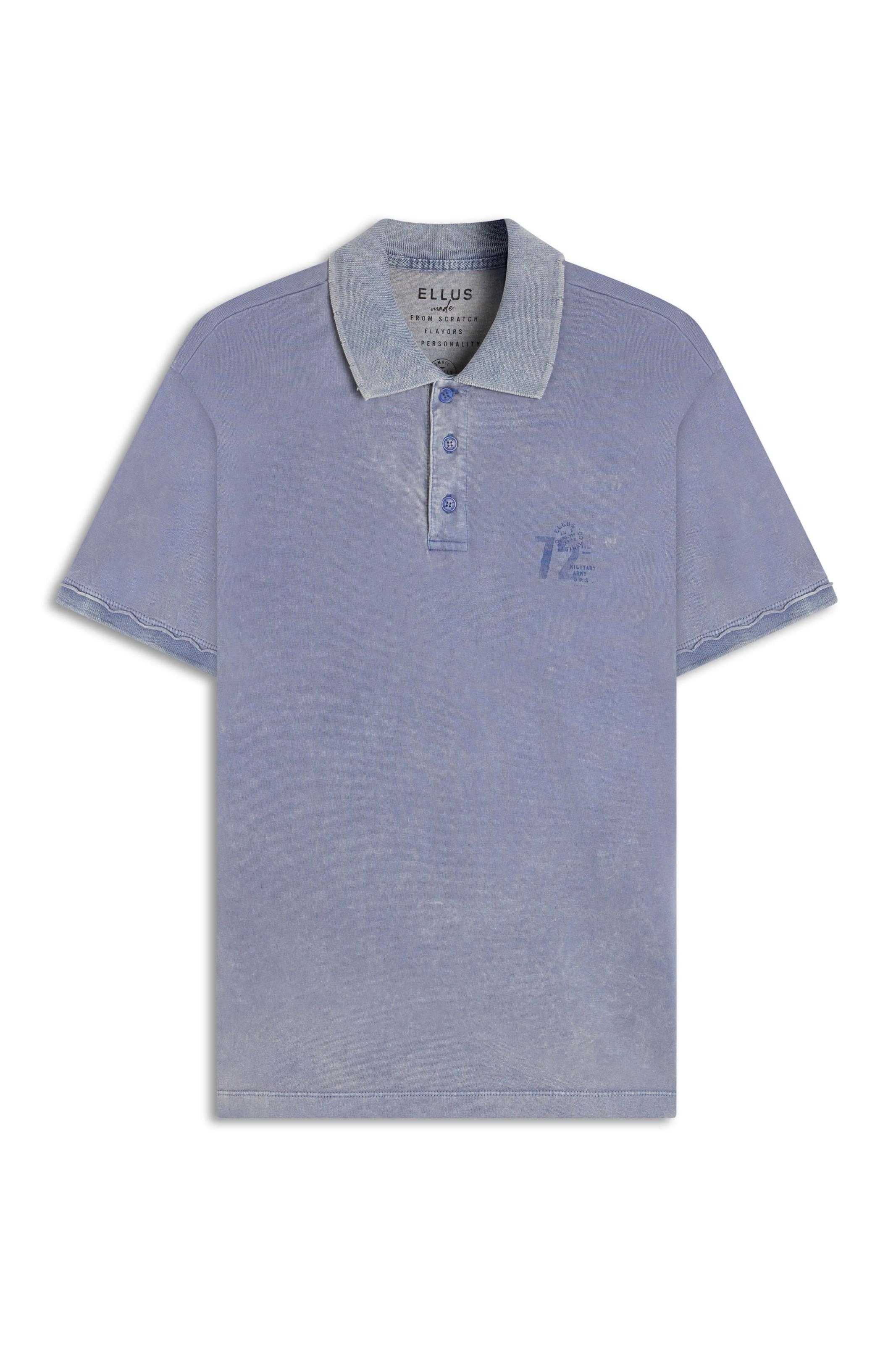 Polo Rugby Marble Ellus 72 Classic Mc Azul Jeans