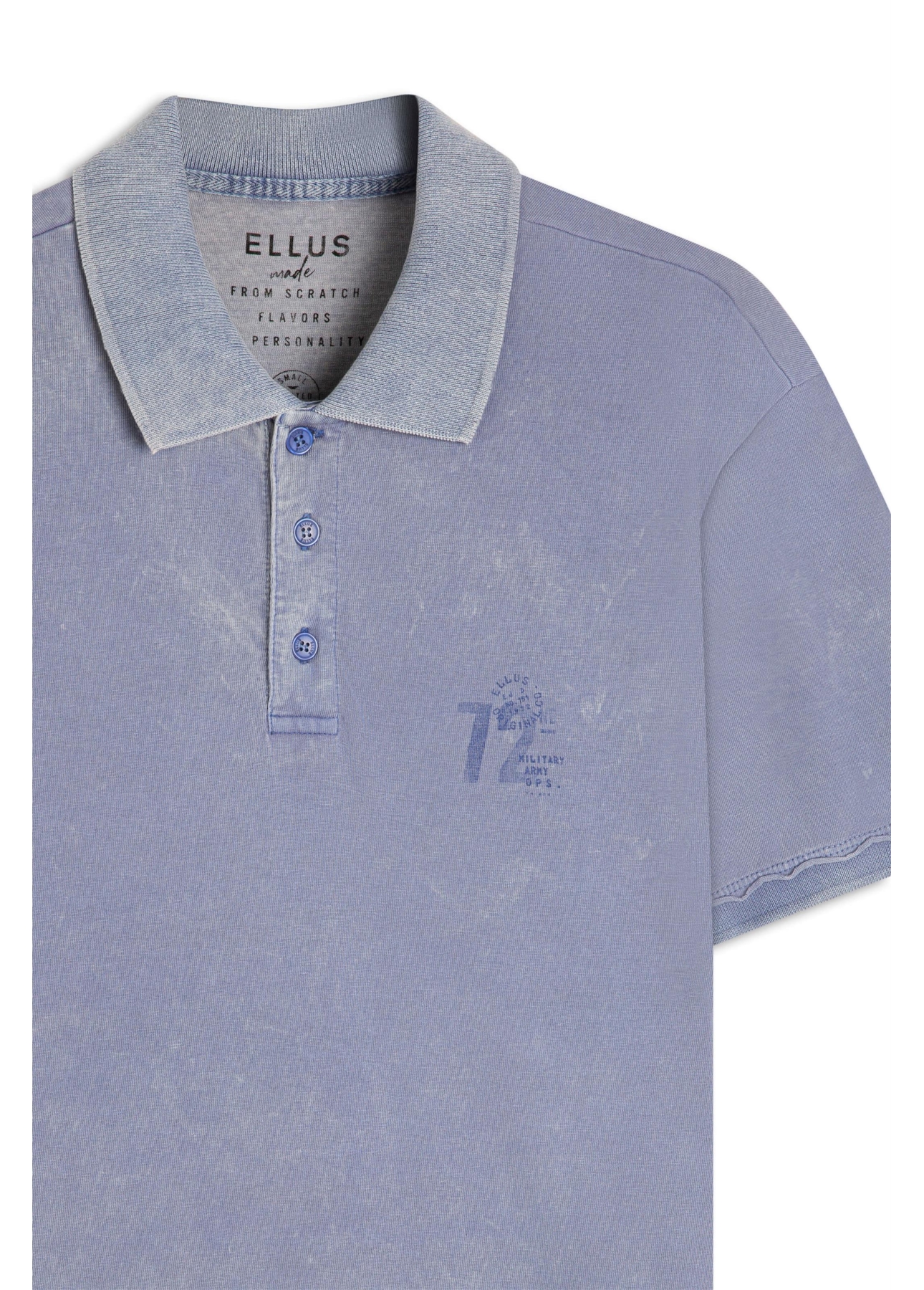 Polo Rugby Marble Ellus 72 Classic Mc Azul Jeans