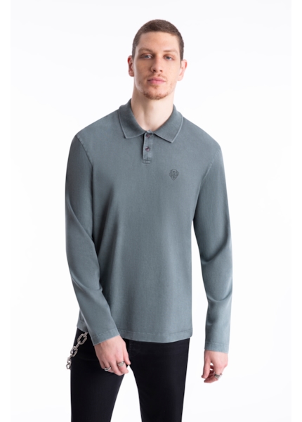 Polo Rugby Shield Verde Militar