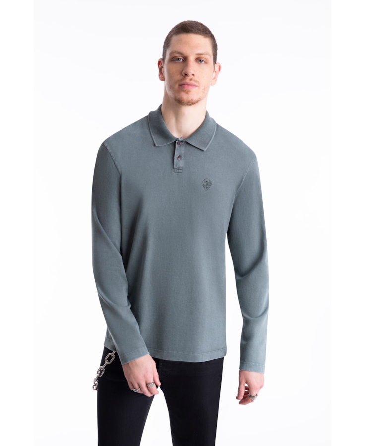 Polo Rugby Shield Verde Militar