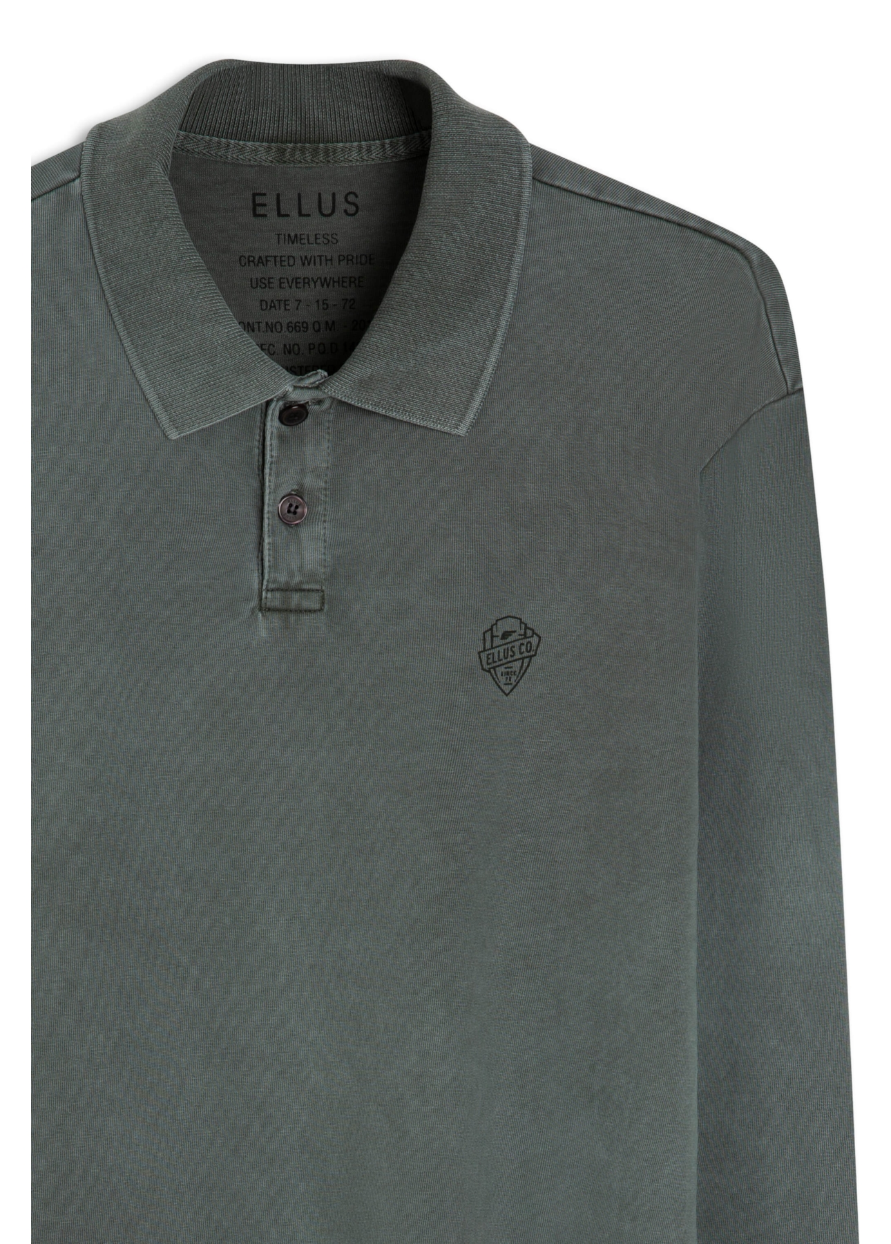Polo Rugby Shield Verde Militar