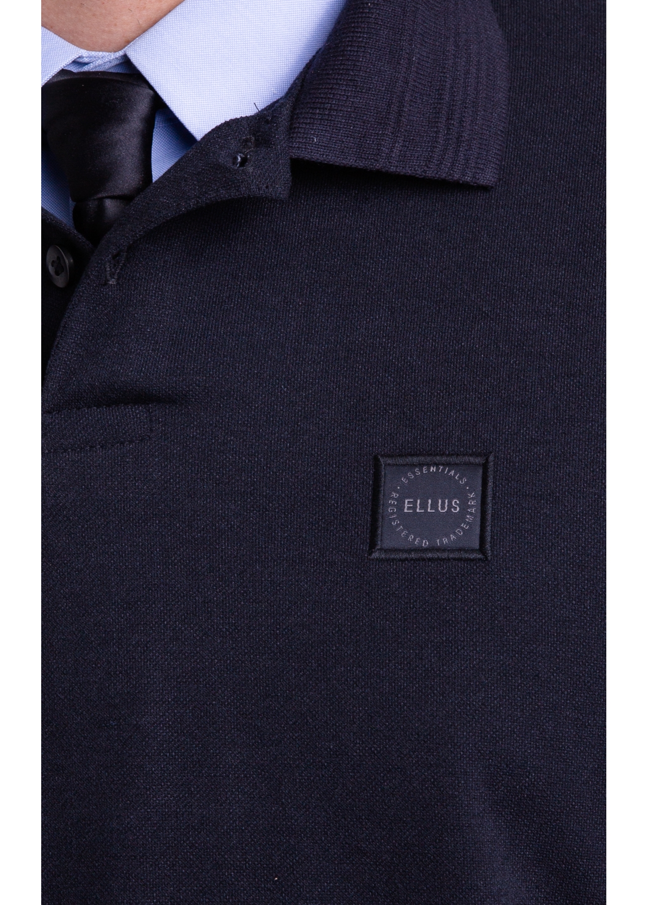 Polo Techno Visco Label Ml Preto