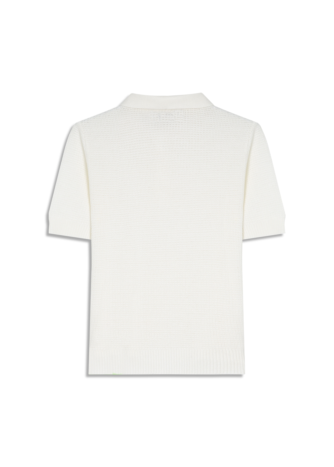 Polo Tricot Basic Knit Off White