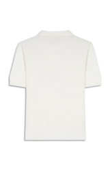 Polo Tricot Basic Knit Off White