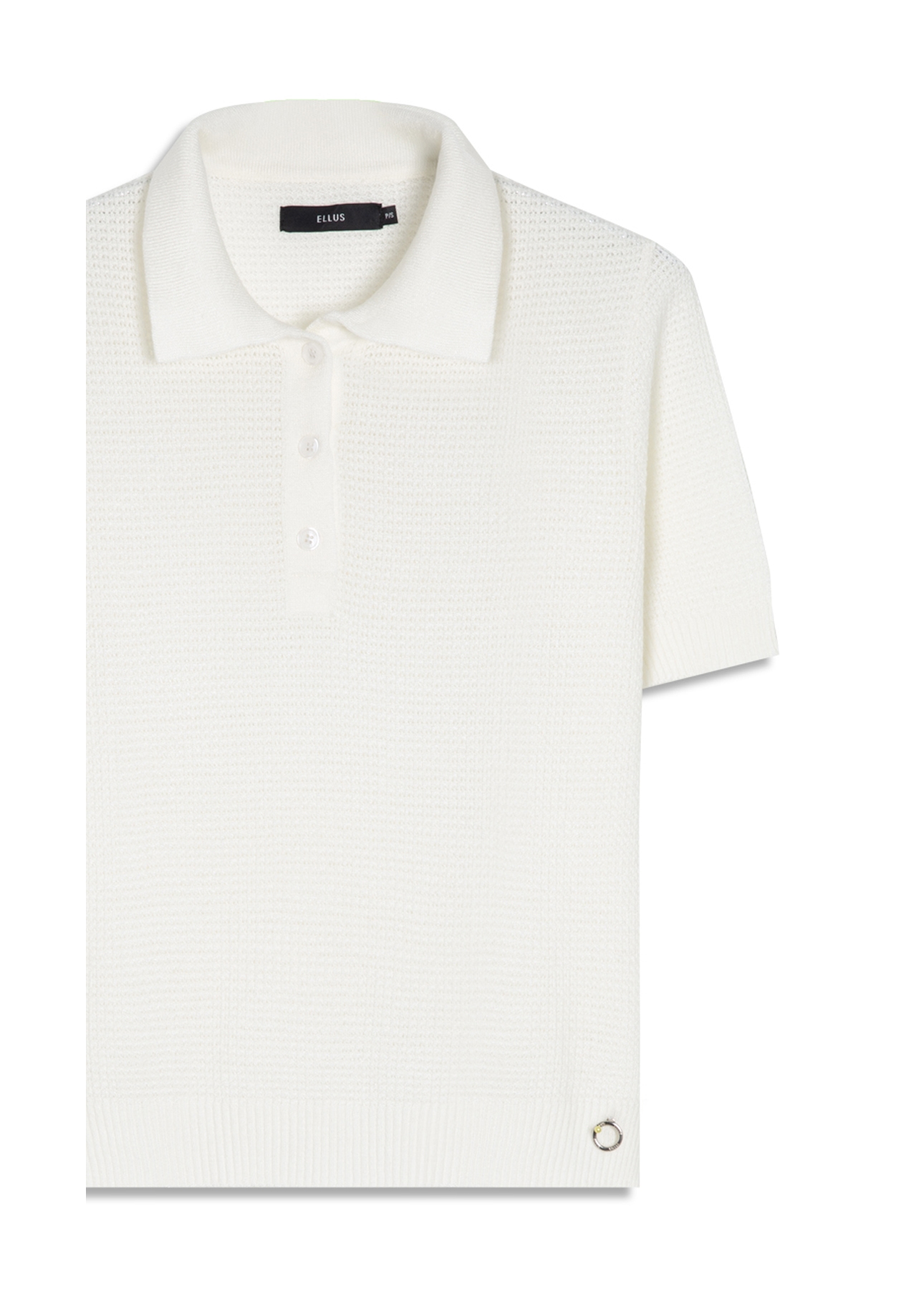 Polo Tricot Basic Knit Off White