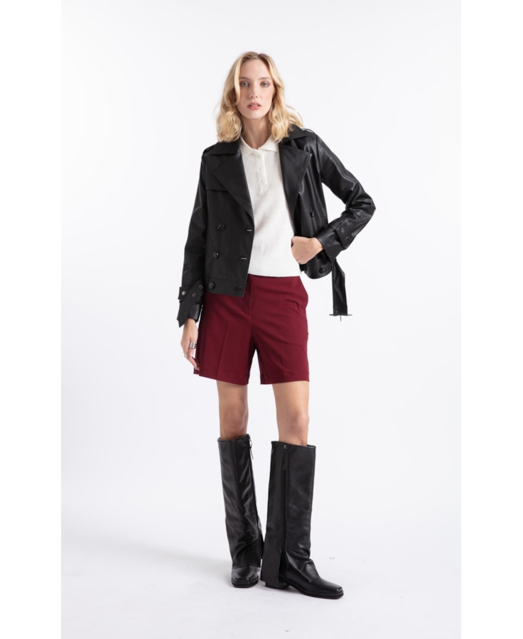 Polo Tricot Basic Knit Off White