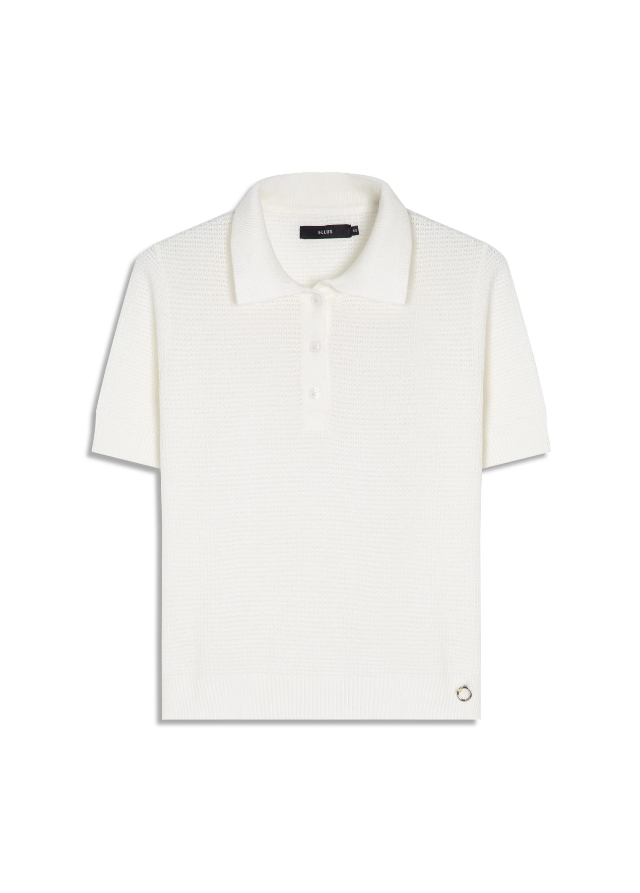 Polo Tricot Basic Knit Off White