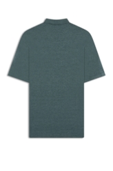 Polo Tricot Cotton Blend Zíper Bottle Mescla