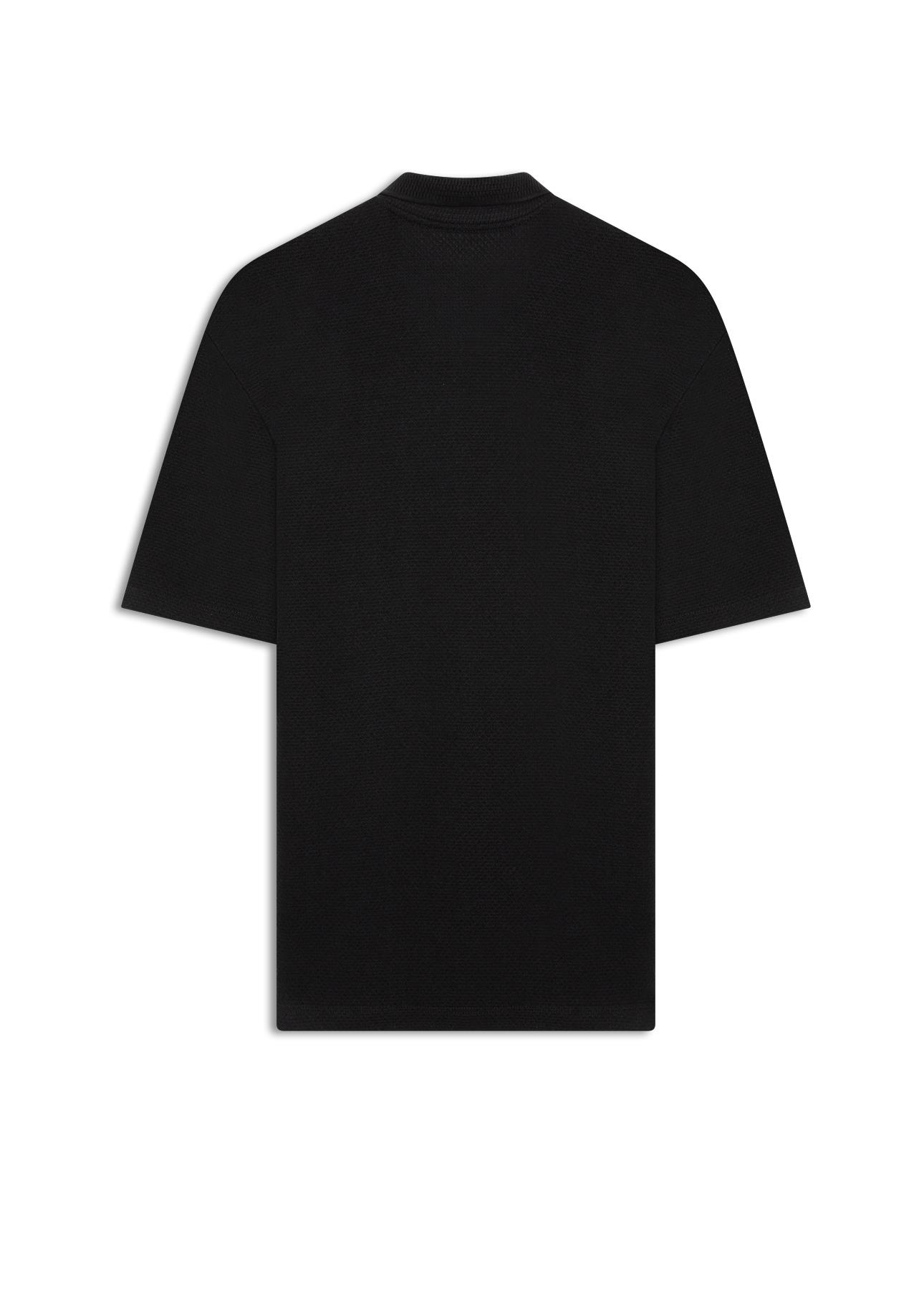 Polo Tricot Fine Ellus Metal Preto