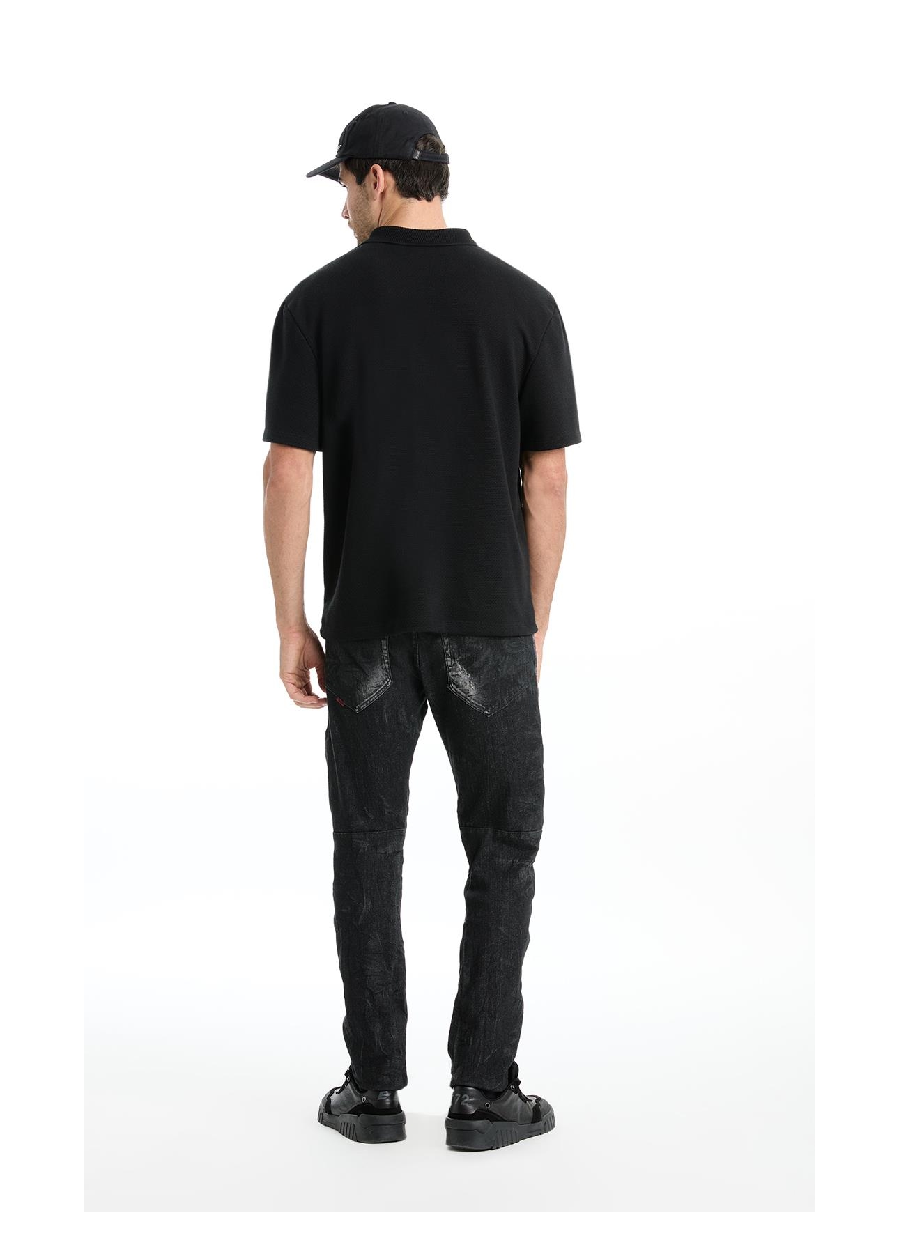 Polo Tricot Fine Ellus Metal Preto