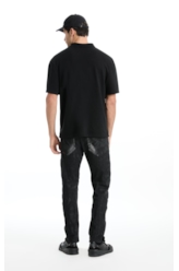 Polo Tricot Fine Ellus Metal Preto