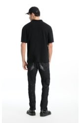 Polo Tricot Fine Ellus Metal Preto