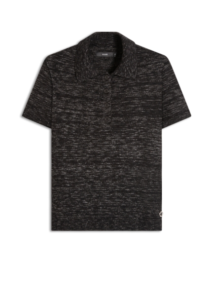 Polo Tricot Flame Jersey Chumbo Mescla