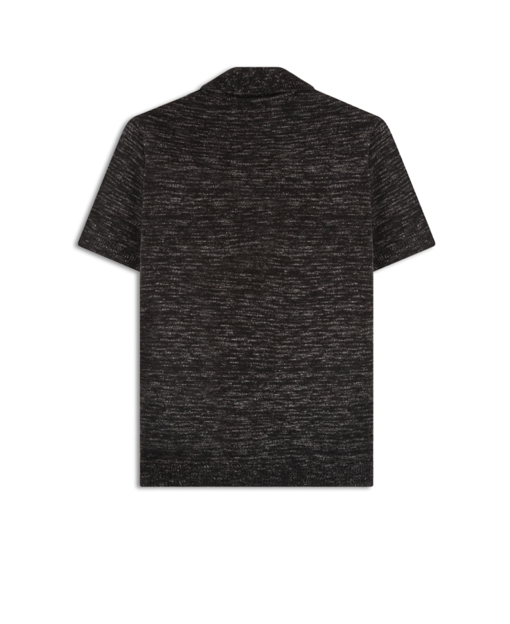 Polo Tricot Flame Jersey Chumbo Mescla