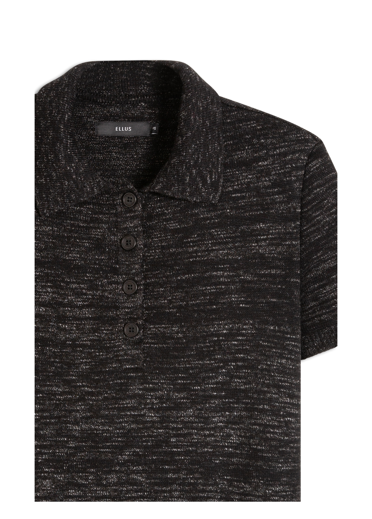 Polo Tricot Flame Jersey Chumbo Mescla