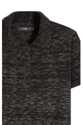 Polo Tricot Flame Jersey Chumbo Mescla