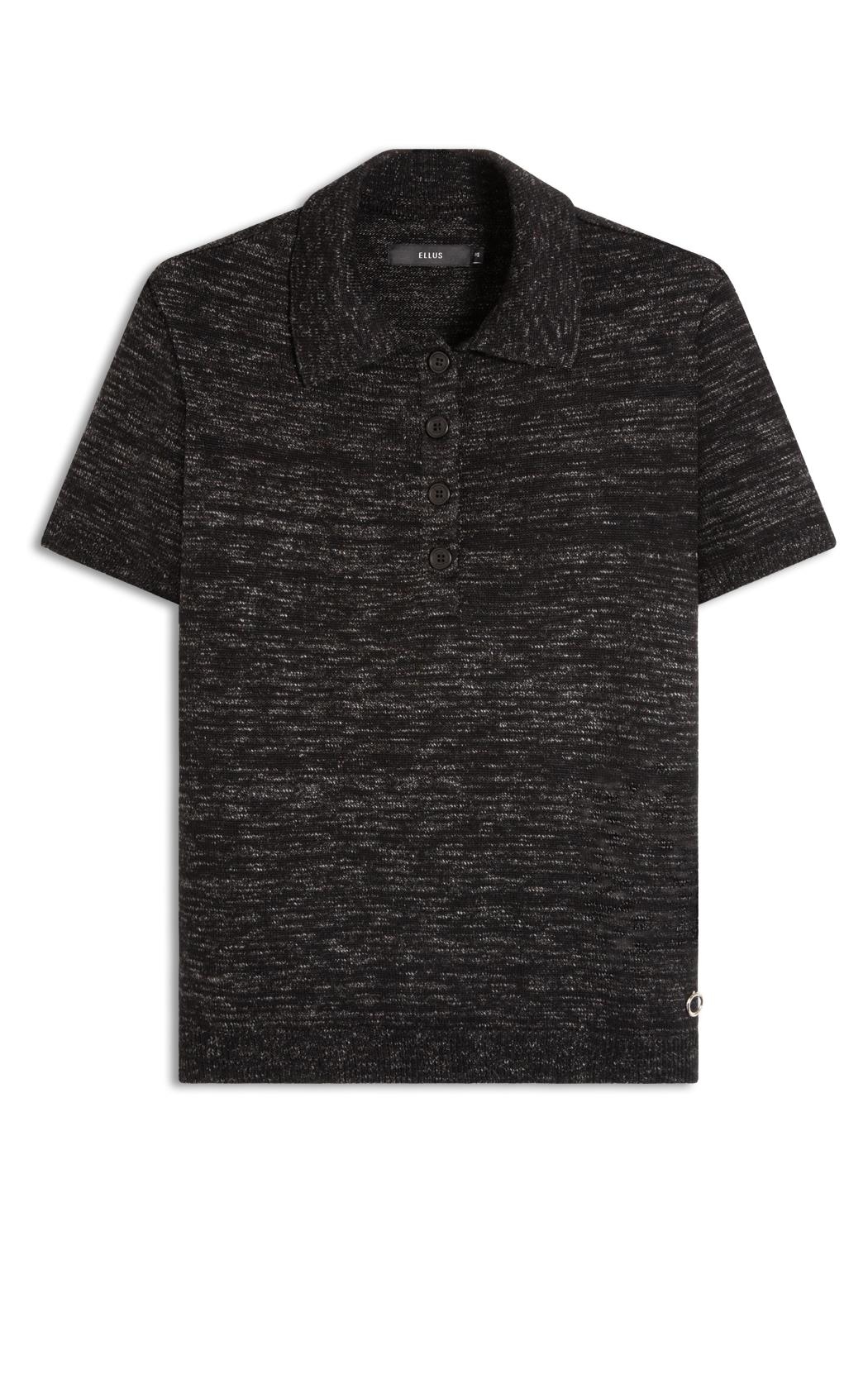 Polo Tricot Flame Jersey Chumbo Mescla