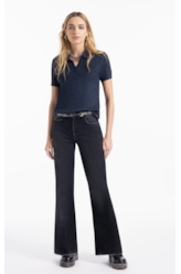 Polo Tricot Flamme Azul Jeans