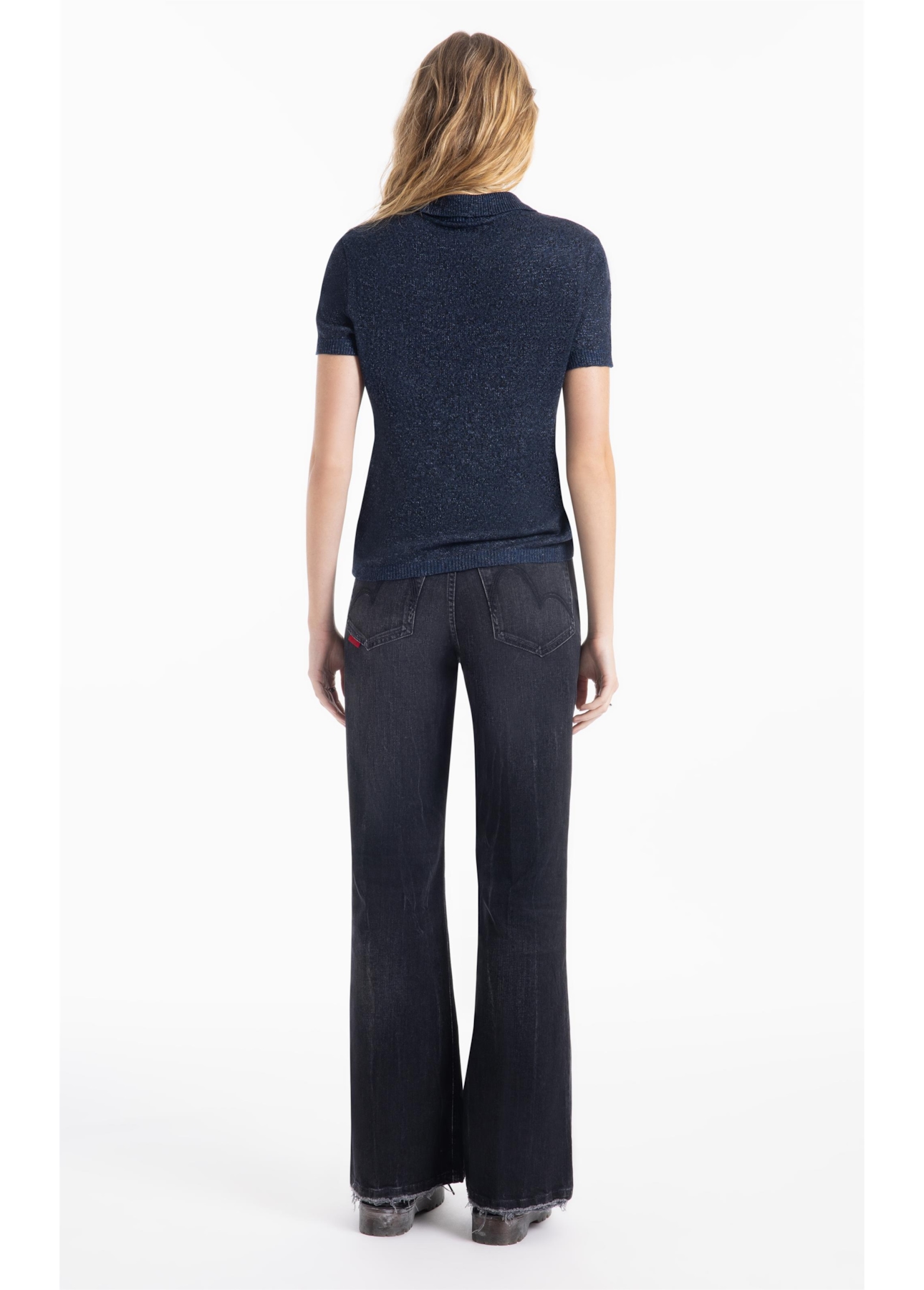 Polo Tricot Flamme Azul Jeans