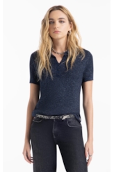 Polo Tricot Flamme Azul Jeans