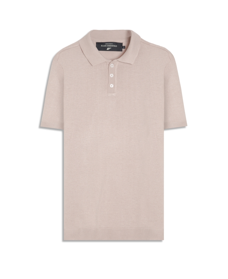 Polo Tricot Jersey Nude