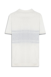 Polo Tricot Jersey Strip Off White
