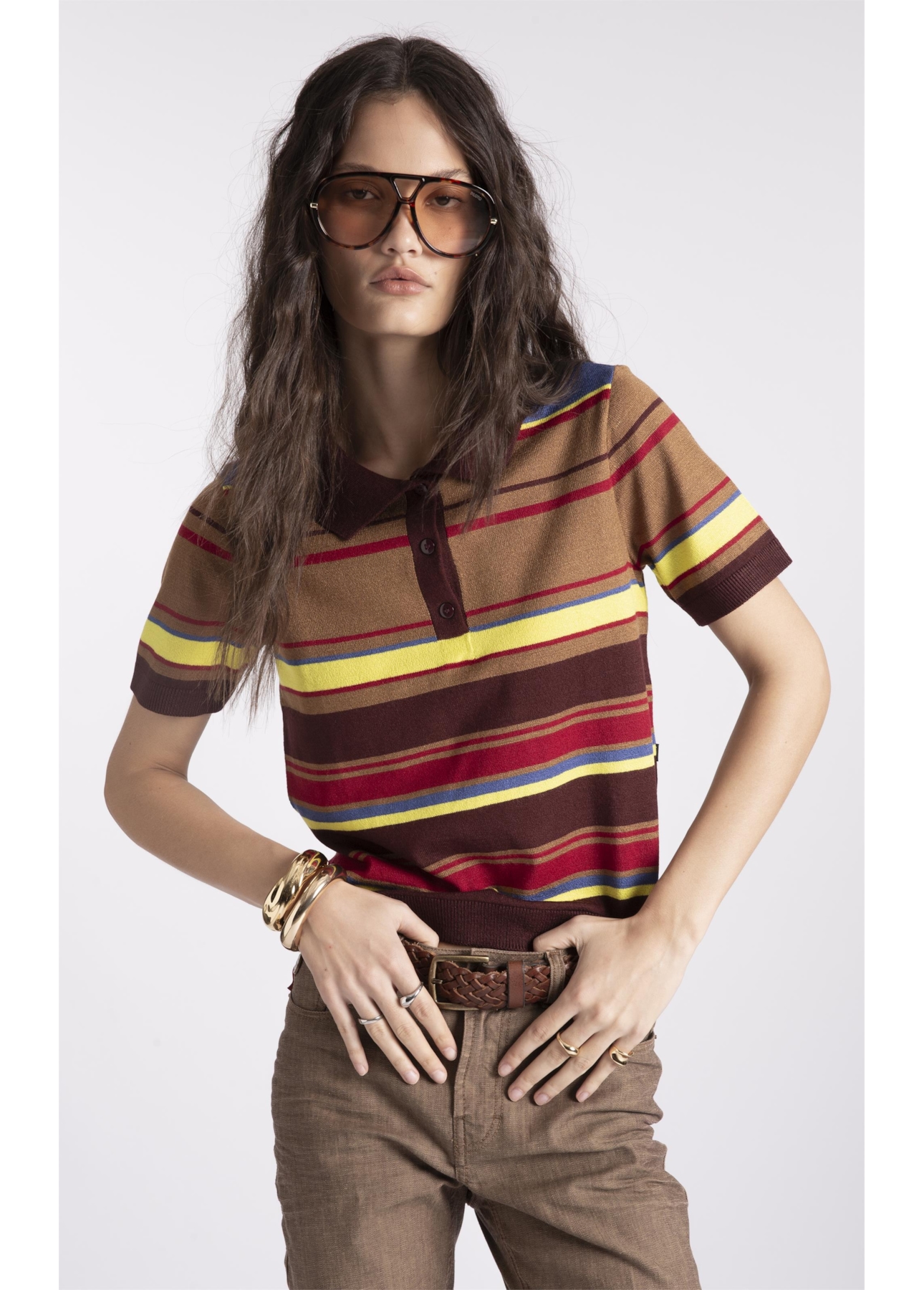 Polo Tricot Knit Padrao 1