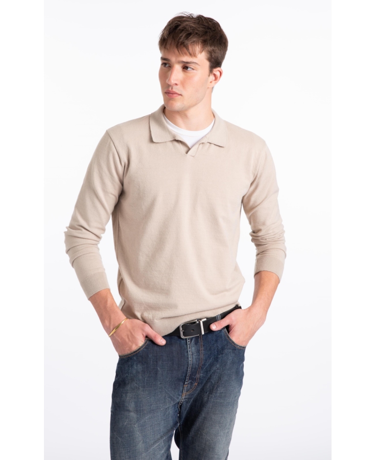 Polo Tricot Siena Knit Areia