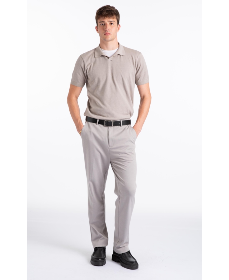 Polo Tricot Siena Knit Greige