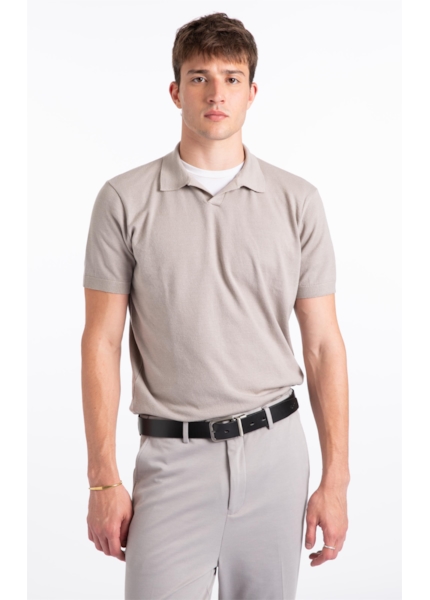 Polo Tricot Siena Knit Greige