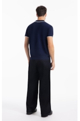 Polo Tricot Techno Visco Sweater Dark Navy