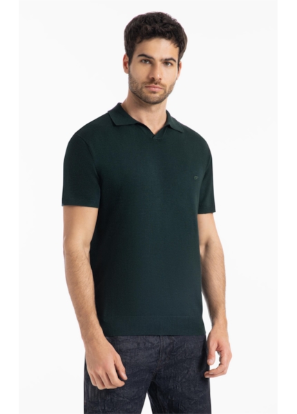 Polo Tricot Techno Visco Verde Escuro