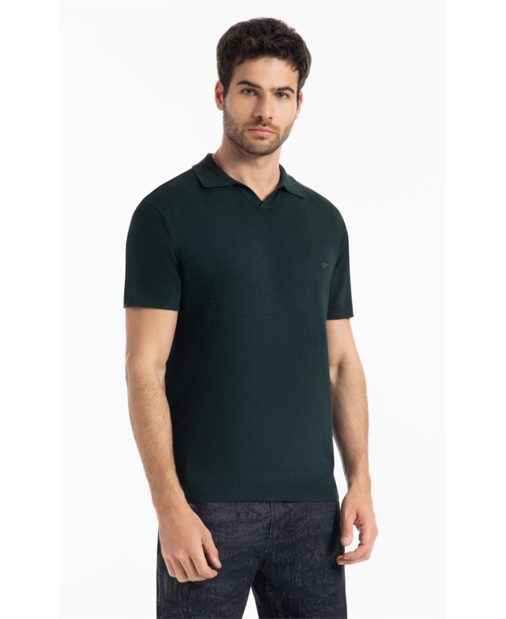 Polo Tricot Techno Visco Verde Escuro