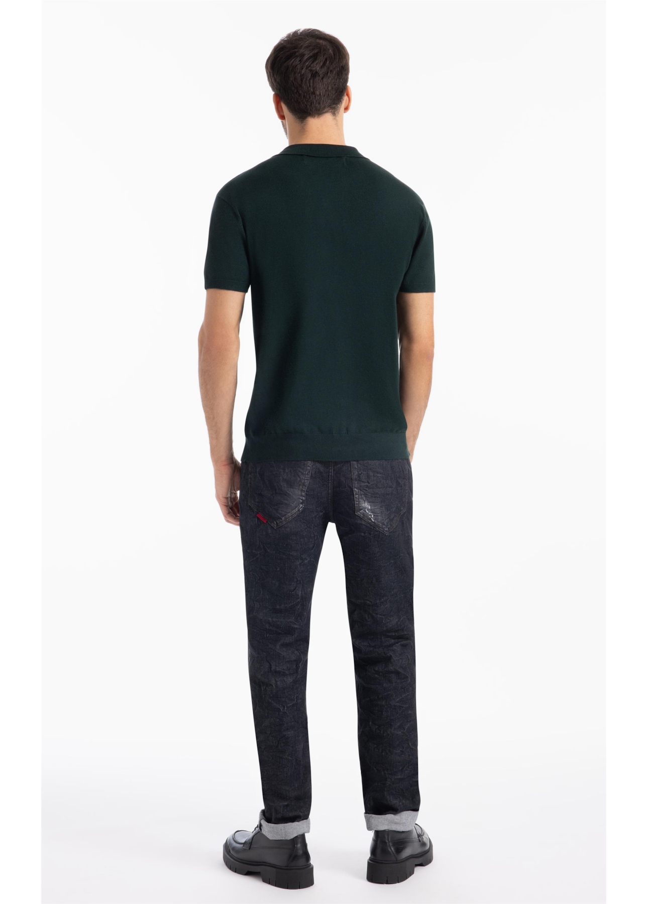 Polo Tricot Techno Visco Verde Escuro