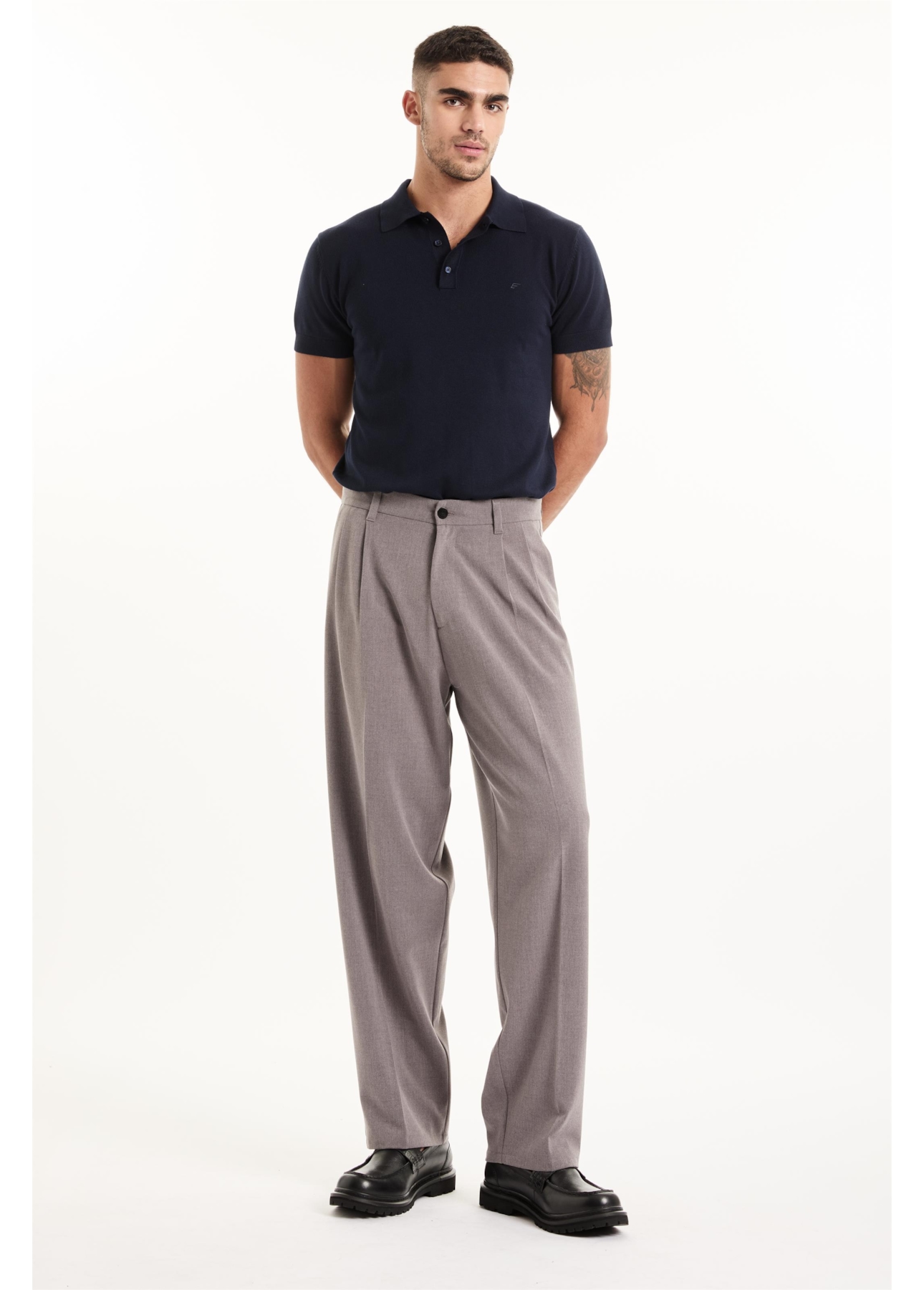 Polo Tricot Tecno Sweater Dark Navy