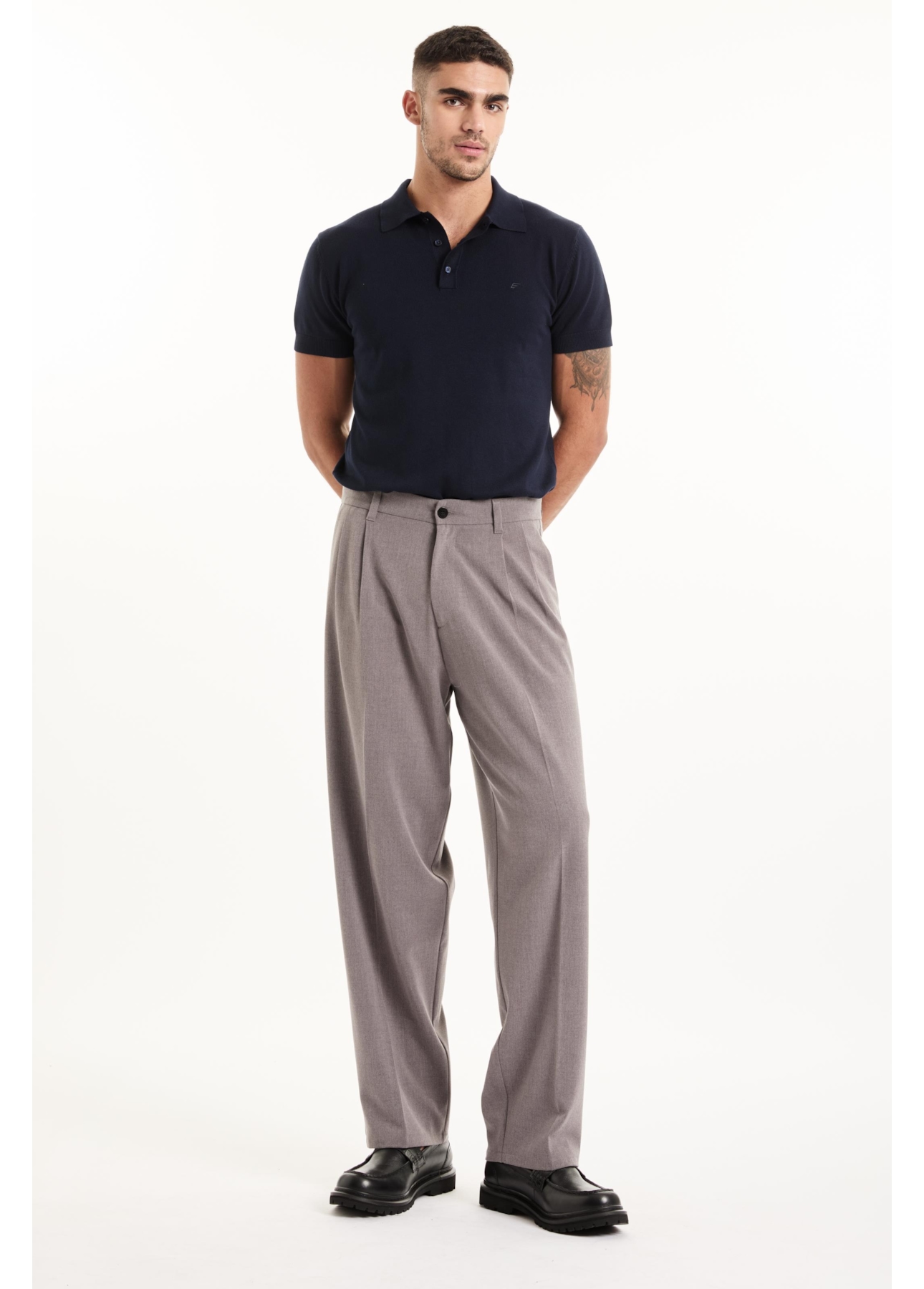Polo Tricot Tecno Sweater Dark Navy