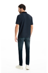 Polo Visco Cotton Easa Classic Mc Preto