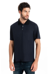 Polo Visco Cotton Easa Classic Mc Preto