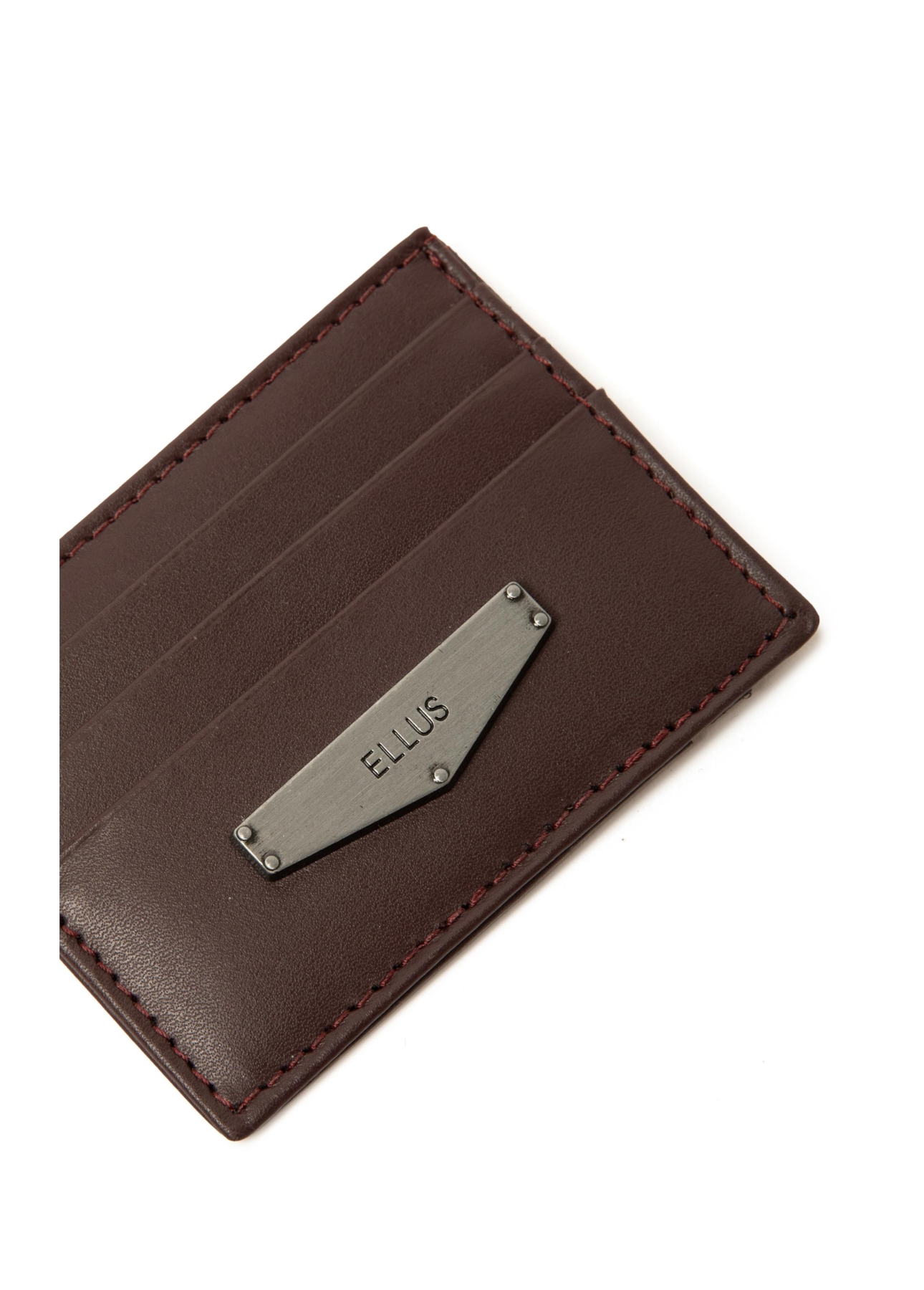 Porta Cartão Kim Ellus Bordeaux