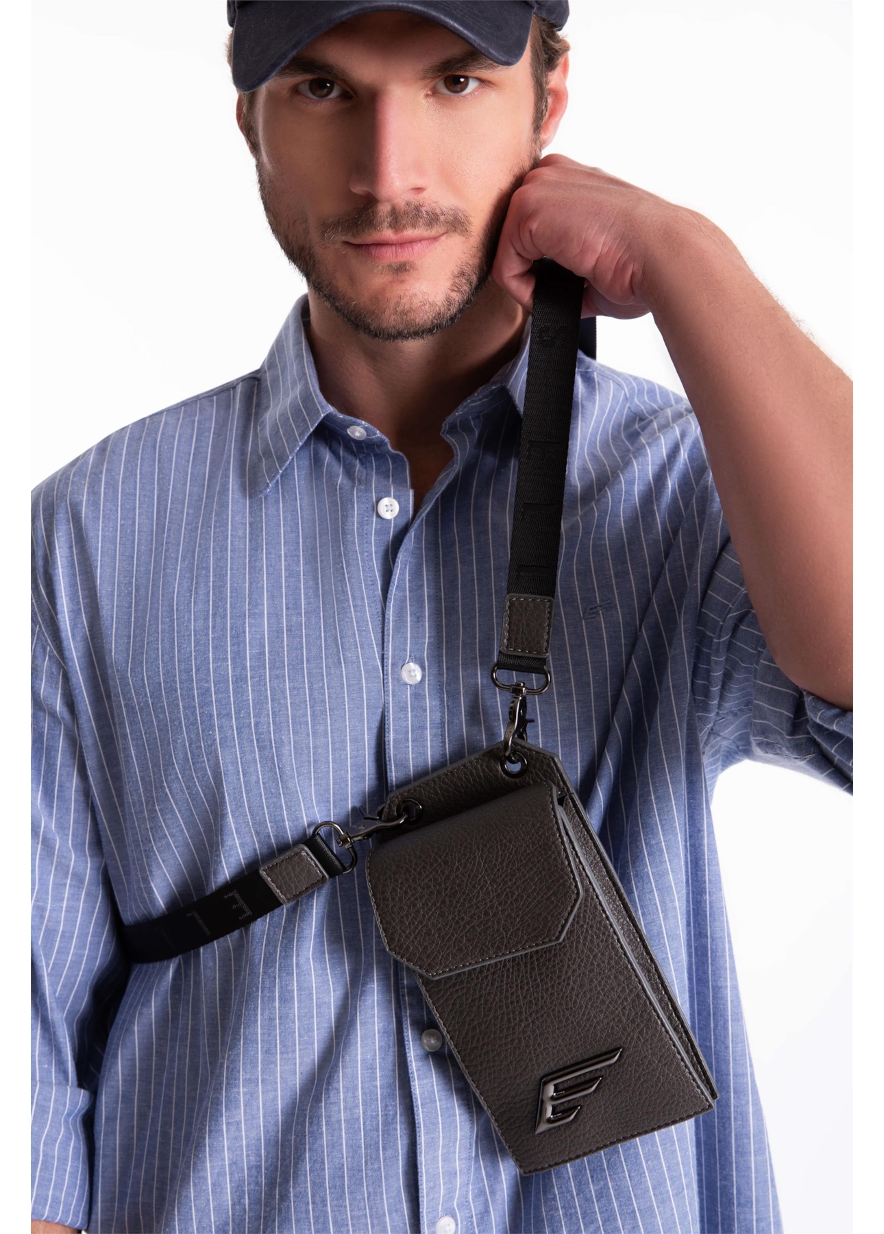 Pouch Bag Dante Ellus Charcoal