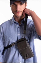 Pouch Bag Dante Ellus Charcoal