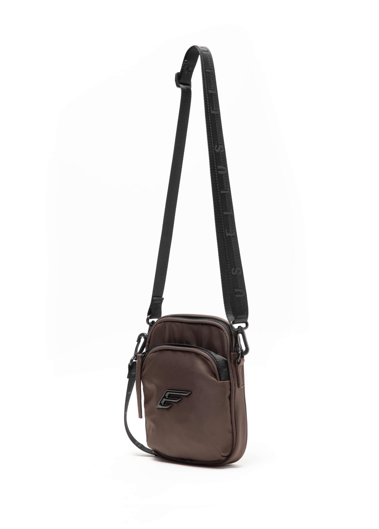 Pouch Bag Nylon Ellus New Edition Ii Marrom